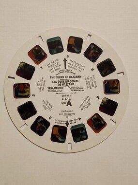 VINTAGE DUKES of HAZARD View Master Reel 1980